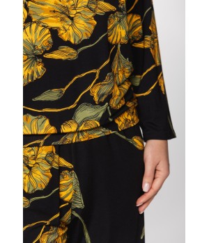 Textura del tejido micromodal y elastano en conjunto pijama